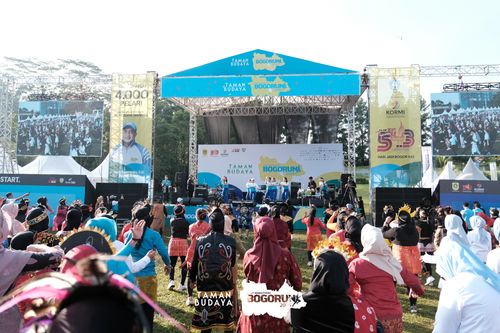 Race photo from Taman Budaya x BOGORUN 2025