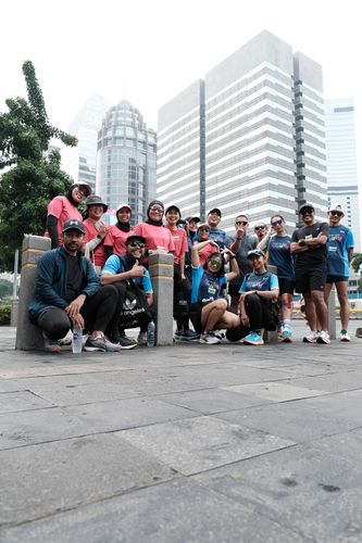 Race photo from Road to BAF Lions Run 2024