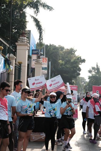 Race photo from Smartfren Run 2024 Vibes