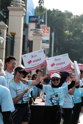 Race photo from Smartfren Run 2024 Vibes