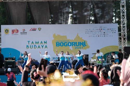 Race photo from Taman Budaya x BOGORUN 2025