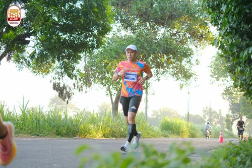 Race photo from Kediri Half Marathon 2024