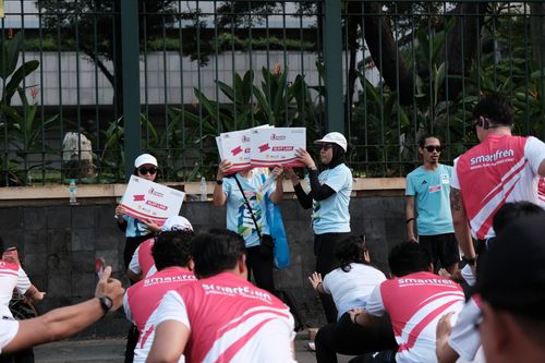Race photo from Smartfren Run 2024 Vibes