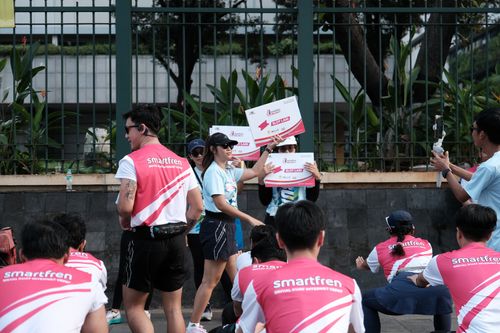 Race photo from Smartfren Run 2024 Vibes