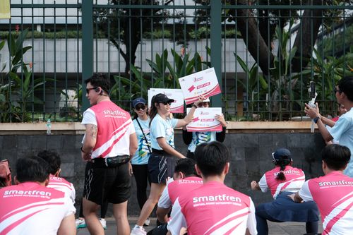 Race photo from Smartfren Run 2024 Vibes