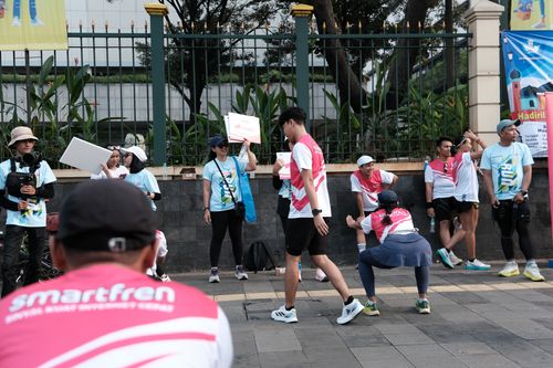 Race photo from Smartfren Run 2024 Vibes
