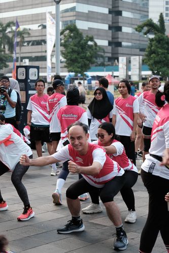 Race photo from Smartfren Run 2024 Vibes