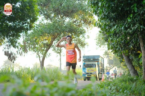 Race photo from Kediri Half Marathon 2024