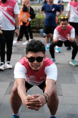 Race photo from Smartfren Run 2024 Vibes
