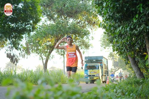 Race photo from Kediri Half Marathon 2024