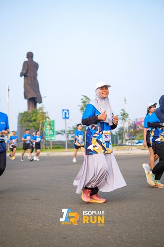Race photo from ISOPlus Run 2024 Jakarta