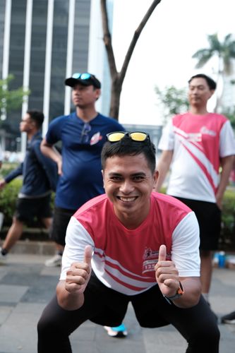 Race photo from Smartfren Run 2024 Vibes