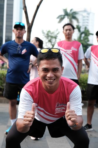 Race photo from Smartfren Run 2024 Vibes