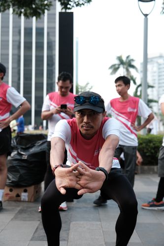 Race photo from Smartfren Run 2024 Vibes