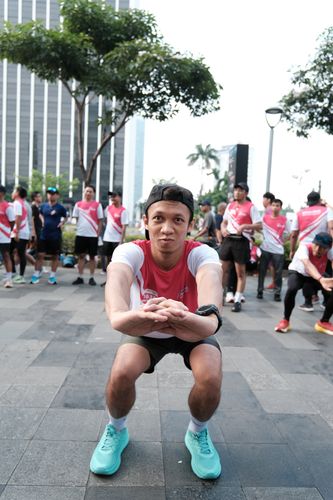 Race photo from Smartfren Run 2024 Vibes