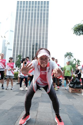 Race photo from Smartfren Run 2024 Vibes
