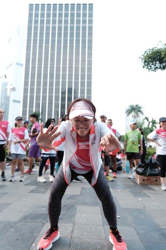 Race photo from Smartfren Run 2024 Vibes