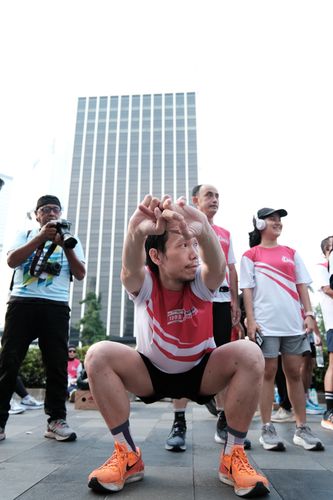 Race photo from Smartfren Run 2024 Vibes