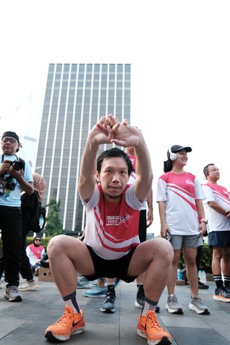 Race photo from Smartfren Run 2024 Vibes