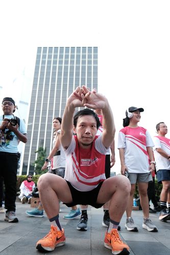 Race photo from Smartfren Run 2024 Vibes