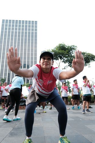 Race photo from Smartfren Run 2024 Vibes