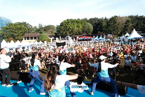 Race photo from Taman Budaya x BOGORUN 2025