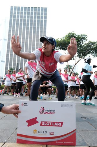 Race photo from Smartfren Run 2024 Vibes