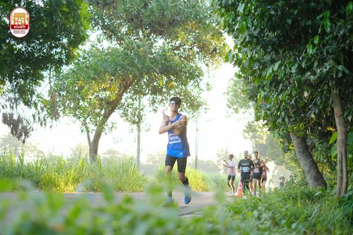 Race photo from Kediri Half Marathon 2024