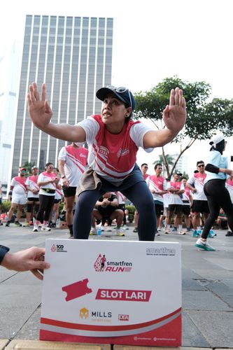 Race photo from Smartfren Run 2024 Vibes