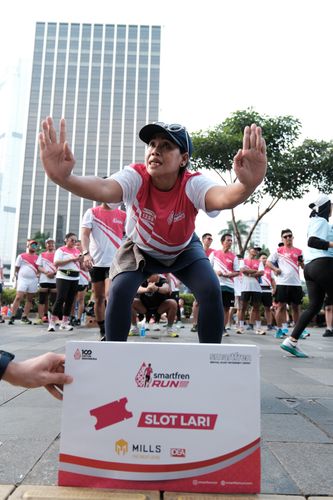 Race photo from Smartfren Run 2024 Vibes