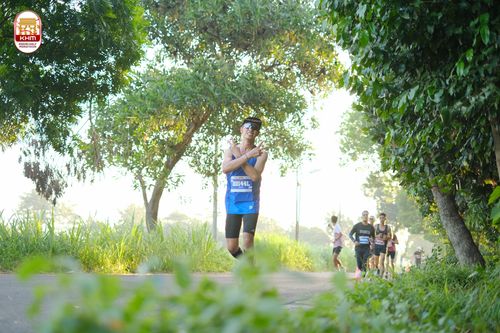 Race photo from Kediri Half Marathon 2024