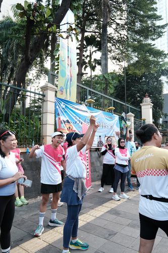 Race photo from Smartfren Run 2024 Vibes