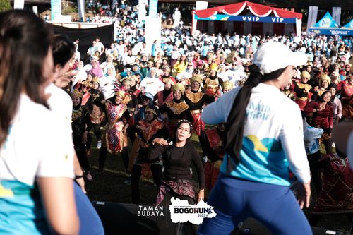 Race photo from Taman Budaya x BOGORUN 2025