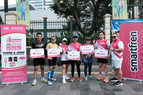 Race photo from Smartfren Run 2024 Vibes