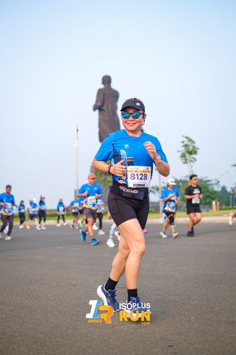 Race photo from ISOPlus Run 2024 Jakarta