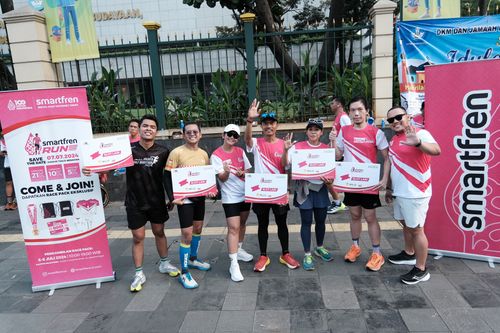 Race photo from Smartfren Run 2024 Vibes