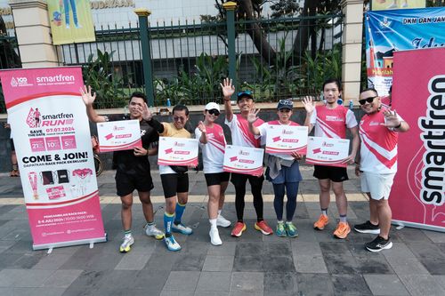 Race photo from Smartfren Run 2024 Vibes