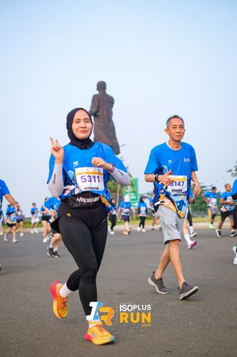 Race photo from ISOPlus Run 2024 Jakarta