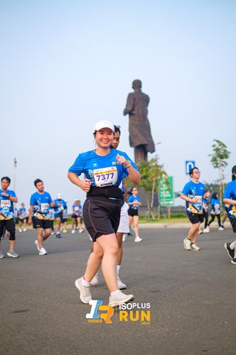 Race photo from ISOPlus Run 2024 Jakarta
