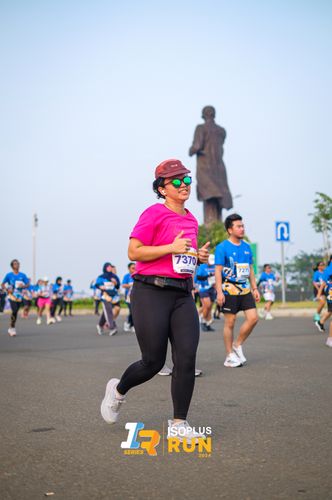 Race photo from ISOPlus Run 2024 Jakarta