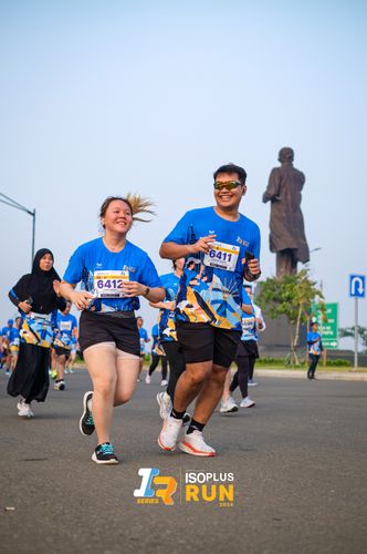 Race photo from ISOPlus Run 2024 Jakarta