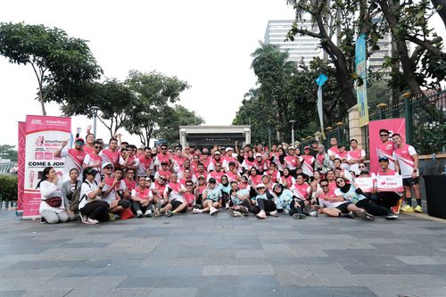 Race photo from Smartfren Run 2024 Vibes