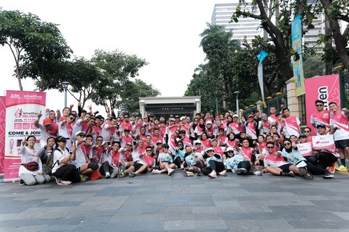Race photo from Smartfren Run 2024 Vibes