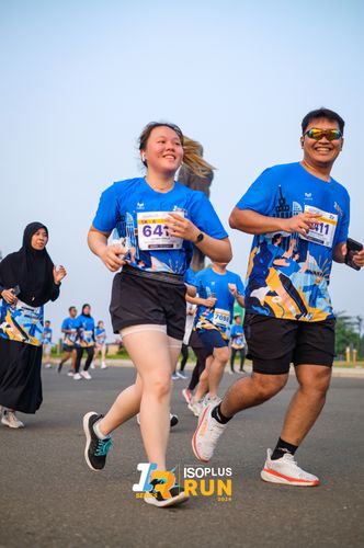 Race photo from ISOPlus Run 2024 Jakarta