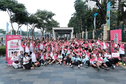 Race photo from Smartfren Run 2024 Vibes