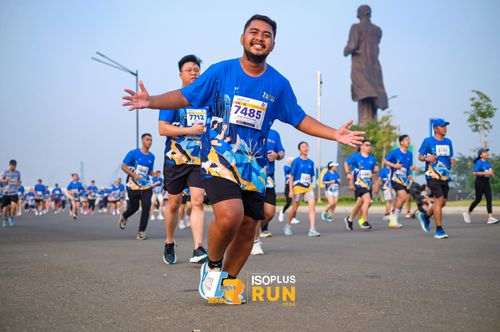 Race photo from ISOPlus Run 2024 Jakarta