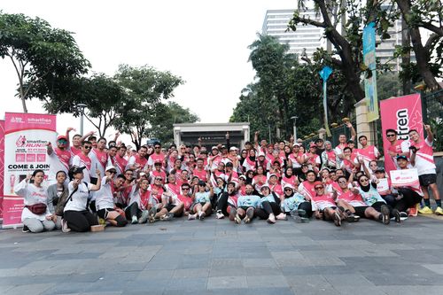 Race photo from Smartfren Run 2024 Vibes