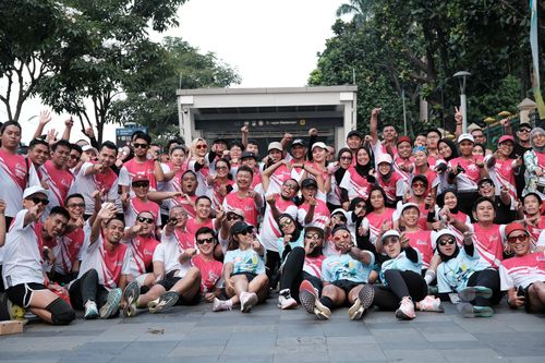 Race photo from Smartfren Run 2024 Vibes