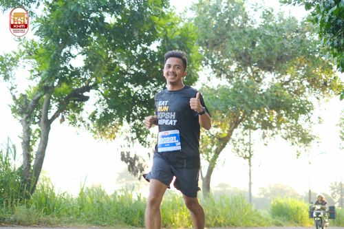 Race photo from Kediri Half Marathon 2024