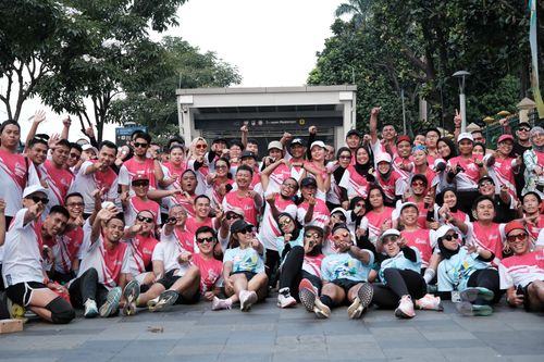 Race photo from Smartfren Run 2024 Vibes
